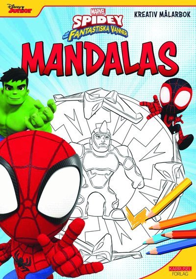 Cover for Marvel Spidey &amp; Friends Mandalas (Buch) (2022)