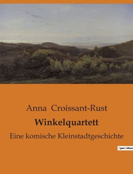 Cover for Anna Croissant-Rust · Winkelquartett (Paperback Book) (2023)