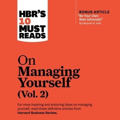 Cover for Harvard Business Review · Hbr's 10 Must Reads on Managing Yourself, Vol. 2 (CD) (2021)