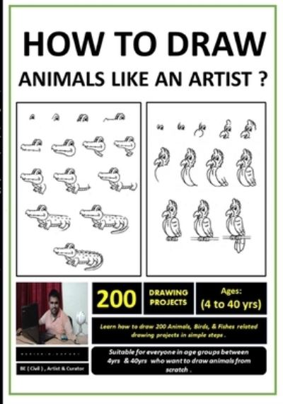 Cover for Harish K Vepuri · How to Draw Animals Like An Artist ? (Paperback Book) (2020)