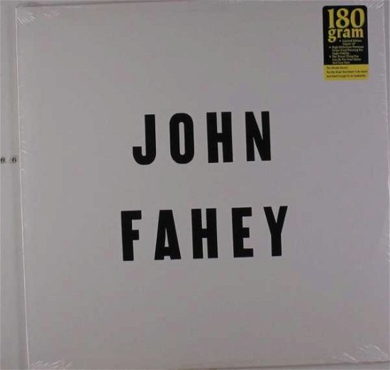 Cover for John Fahey · Selections -180gr- By John Fahey &amp; Blind Joe Death (LP) (2010)