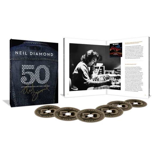 Cover for Neil Diamond · 50th Anniversary Collector's Edition (CD/Blu-ray) [Limited edition] (2018)