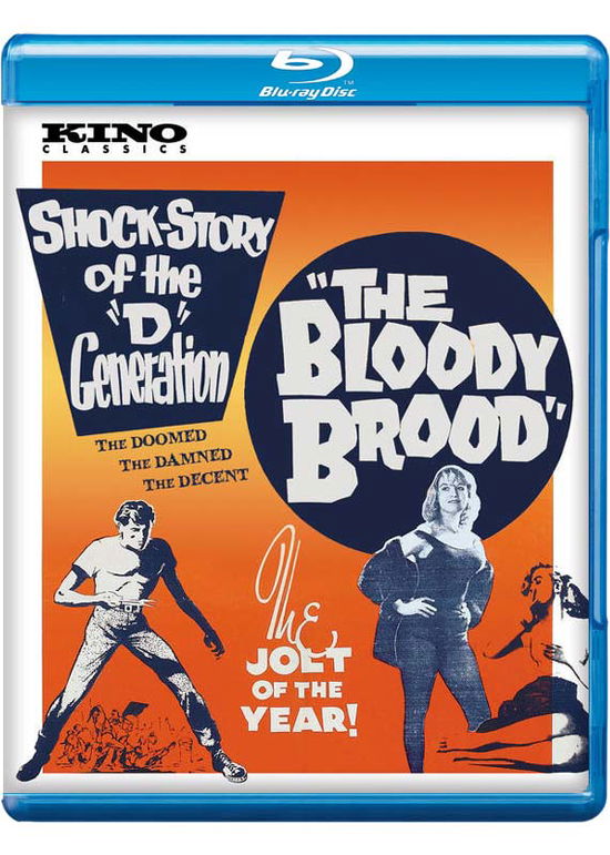 Cover for Bloody Brood (1959) (Blu-ray) [United States edition] (2019)