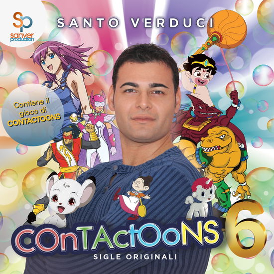 Cover for Santo Verduci · Contactoons 6 (CD) (2022)