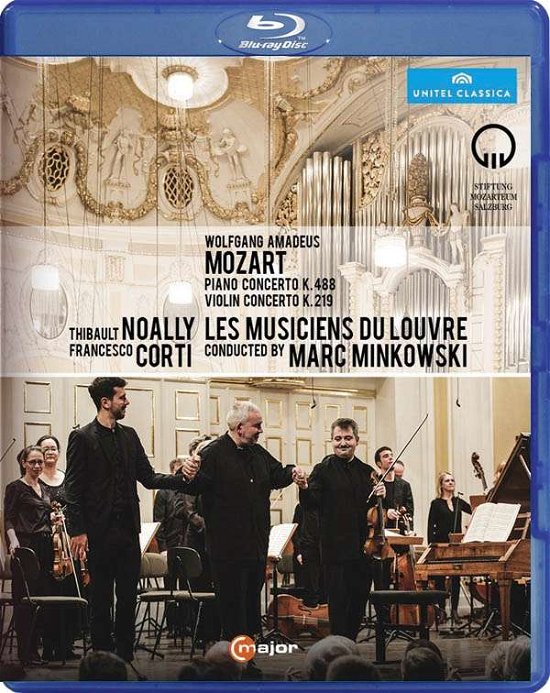 Cover for Mozart / Noally / Corti · Mozart: Piano Concerto K488 (Blu-ray) (2016)