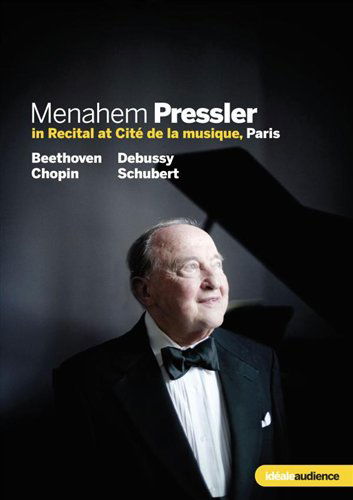 Cover for Menahem Pressler · Menahem Pressler - Piano Recital (DVD) (2014)