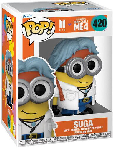 FUNKO POP! Movies: Despicable Me 4 - Suga - BTS Funko Pop! Rocks: - Gadżety - Funko - 0889698859684 - 5 grudnia 2024