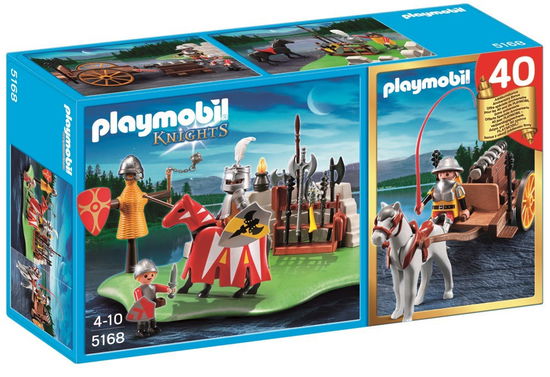 Cover for - No Manufacturer - · Playmobil - 40th Anniversary Knight's Tournament Compact Set (Leketøy)