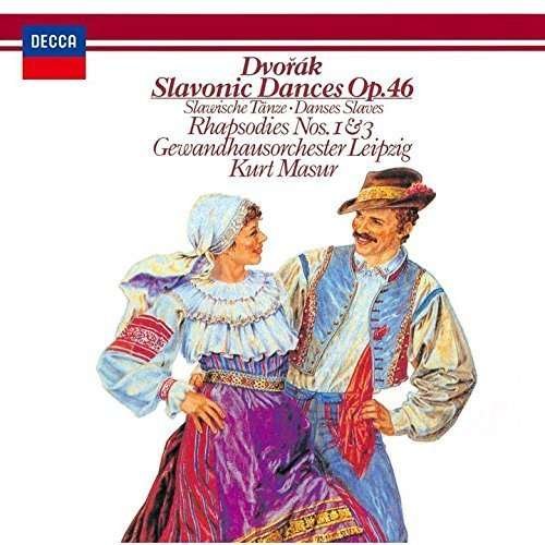 Cover for Kurt Masur · Dvorak: Slavonic Dances Op. 46. Slavo (CD) (2015)
