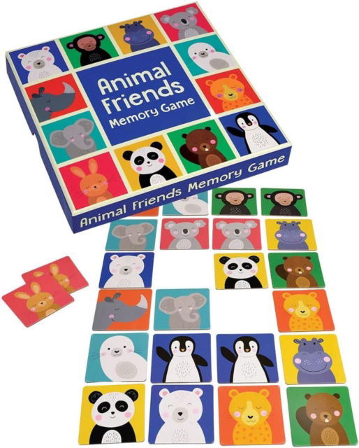 Cover for Memory cards - Animal Friends (Paperback Book) (2023)