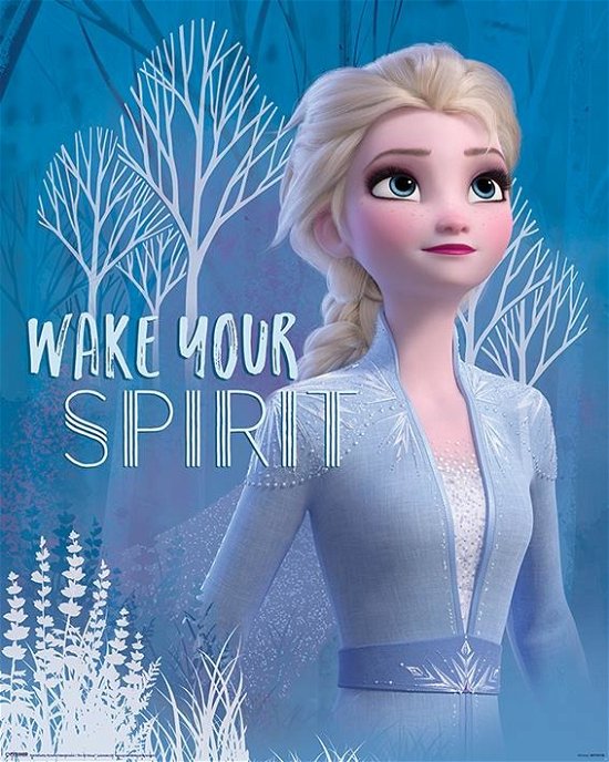 Mini -Poster (Wake Your Spirit Elsa) Frozen 2 - Disney: Pyramid - Produtos - Pyramid Posters - 5050574507684 - 
