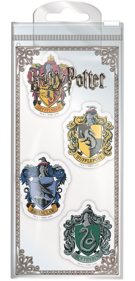 Cover for Harry Potter · Harry Potter - Eraser Set - Houses (MERCH) (2019)