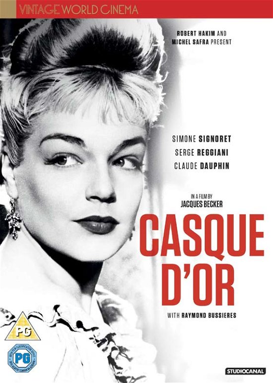Casque DOr - Casque D or - Elokuva - Studio Canal (Optimum) - 5055201837684 - maanantai 21. elokuuta 2017