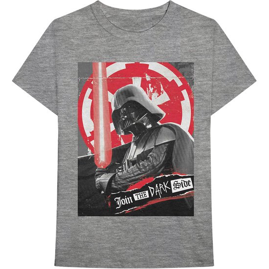 Star Wars Unisex T-Shirt: Darth Rock Three - Star Wars - Merchandise -  - 5056170677684 - 