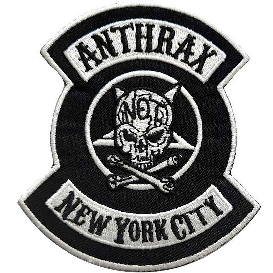 Cover for Anthrax · Anthrax Standard Woven Patch: NYC (Patch)