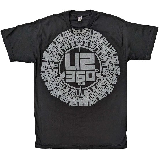Cover for U2 · U2 Unisex T-Shirt: 360 Degree Tour Logo (Ex-Tour) (T-shirt) [size M]