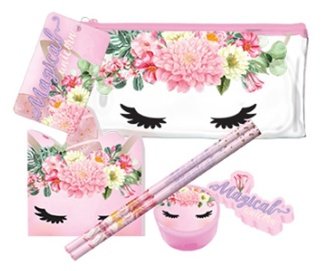 Cover for Kids Licensing · Unicorn Flowers - Pencil Case (90208155) (Toys) (2023)
