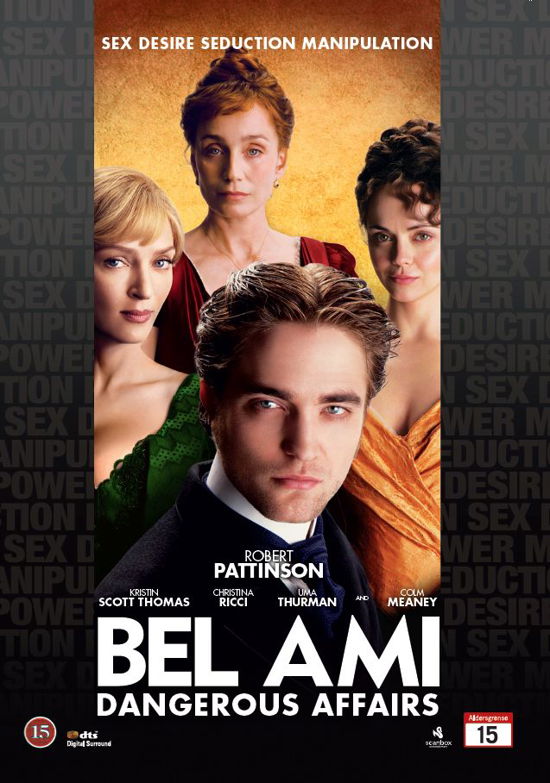 Cover for Robert Pattinson / Uma Thurman / Kristin Scott Thomas / Christina Ricci · Bel Ami (DVD) (2012)