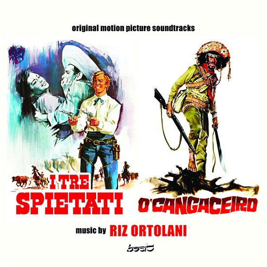 Cover for Riz Ortolani · I Tre Spietati - Requiescant - O'cangaceiro (CD) (2023)