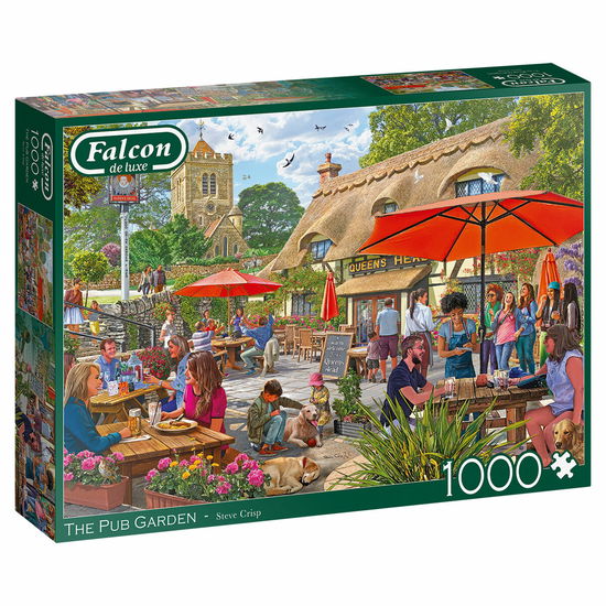 The Pub Garden (1000 Stukjes) - Falcon - Board game - Jumbo - 8710126113684 - 