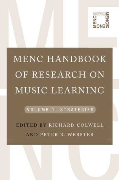 Cover for Richard Colwell · MENC Handbook of Research on Music Learning: Volume 1: Strategies (Paperback Book) (2011)