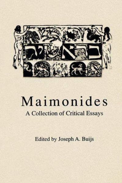 Cover for Joseph A. Buijs · Maimonides: A Collection of Critical Essays (Paperback Book) (1990)