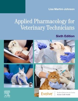 Cover for Martini-Johnson, Lisa, DVM, CVT (Professor, Director; Veterinary Technician Program; Lehigh Carbon and Northampton Community Colleges) · Applied Pharmacology for Veterinary Technicians (Taschenbuch) (2020)