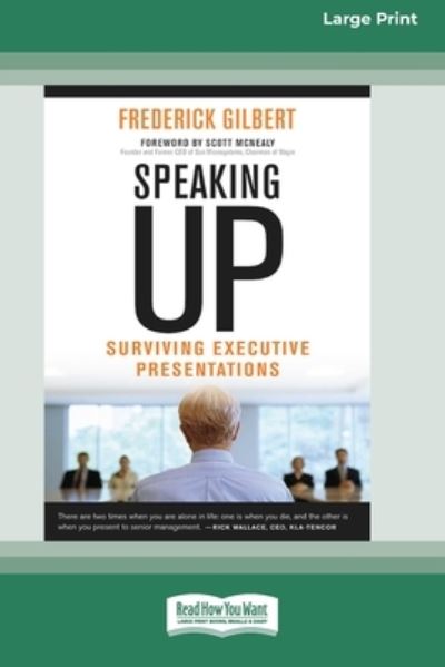 Cover for Frederick Gilbert · Speaking Up (Paperback Book) (2015)