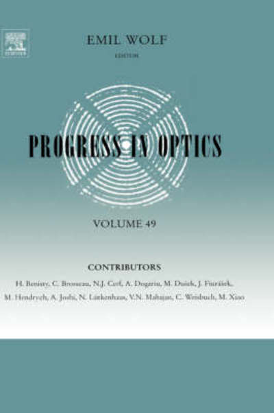 Cover for E Wolf · Progress in Optics - Progress in Optics (Hardcover Book) (2004)