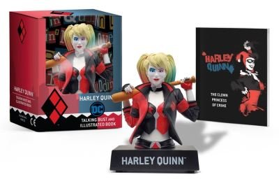Harley Quinn Talking Figure and Illustrated Book - Beginners - Steve Korte - Książki - Running Press - 9780762474684 - 19 sierpnia 2021