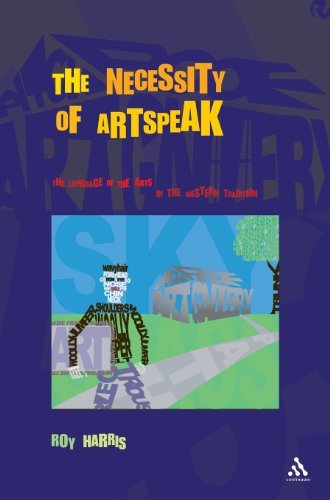 Cover for Harris, Roy, Jr. · Necessity of Artspeak: The Language of Arts in the Western Tradition (Hardcover Book) (2003)