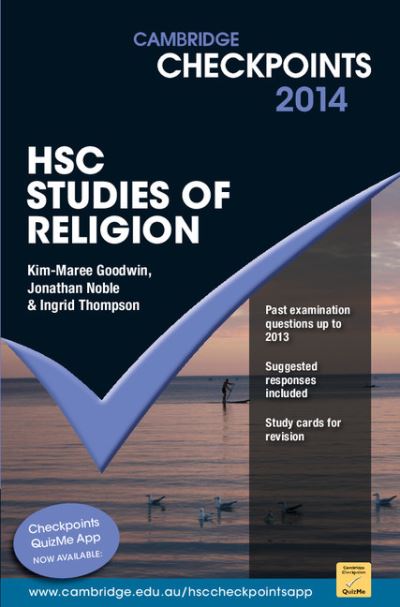 Cover for Jonathan Noble · Cambridge Checkpoints HSC Studies of Religion 2014 - Cambridge Checkpoints (Paperback Book) (2013)