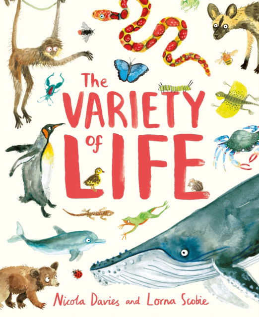 Cover for Nicola Davies · The Variety of Life (Hardcover Book) (2025)