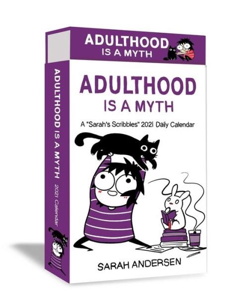 Sarah's Scribbles 2021 Deluxe Day-to-Day Calendar: Adulthood Is a Myth - Sarah Andersen - Merchandise - Andrews McMeel Publishing - 9781524857684 - 12. november 2020