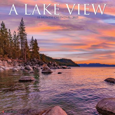 Willow Creek Press · Lake View 2025 12 X 12 Wall Calendar (Calendar) (2024)