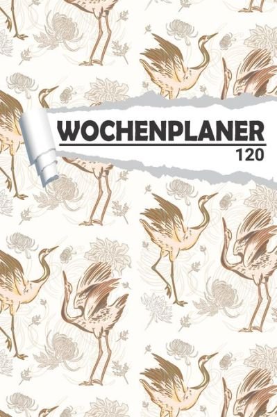 Cover for Aw Media · Wochenplaner Flamingo Edel (Paperback Bog) (2020)