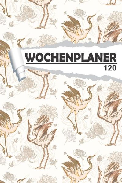 Cover for Aw Media · Wochenplaner Flamingo Edel (Paperback Book) (2020)