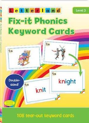 Fix-it Phonics - Level 3 - Keyword Cards (2nd Edition) - Lisa Holt - Livros - Letterland International - 9781782484684 - 3 de agosto de 2020