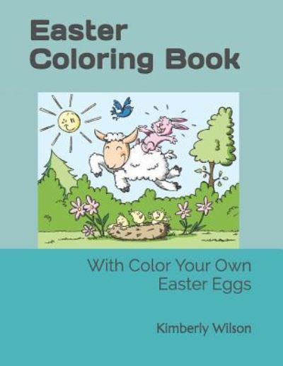 Cover for Kimberly Wilson · Easter Coloring Book (Pocketbok) (2019)