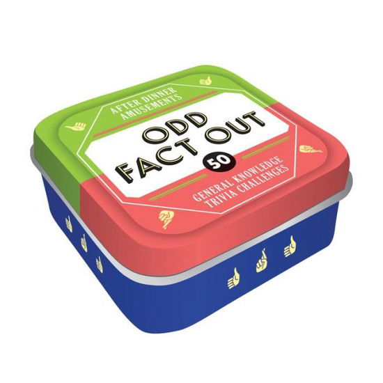 Cover for Chronicle Books · After Dinner Amusements: Odd Fact Out (Flashcards) (2022)