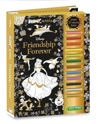Cover for Walt Disney · Disney: Friendship Forever - Art folder including 12 colouring pencils! (Pocketbok) (2023)