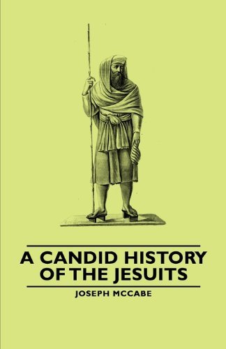 Cover for Joseph Mccabe · A Candid History of the Jesuits (Paperback Book) (2006)