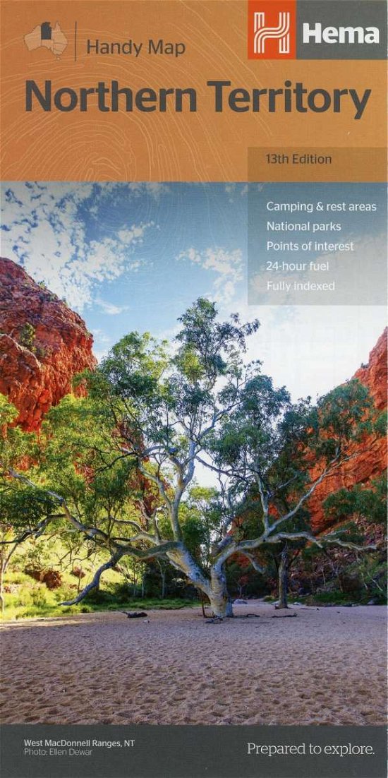 Cover for Hema Maps · Northern Territory Handy Map (Landkart) (2019)