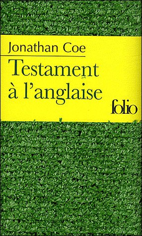 Cover for Jonathan Coe · Testament a L Angl Etui (Folio Luxe) (French Edition) (Taschenbuch) [French edition] (2008)