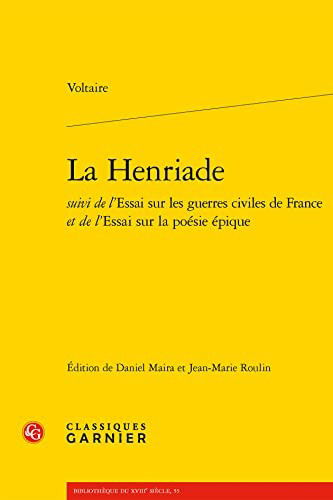 Cover for Voltaire · Henriade (Book) (2022)