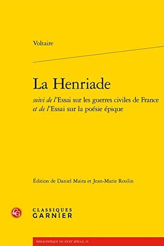 Cover for Voltaire · Henriade (Bok) (2022)