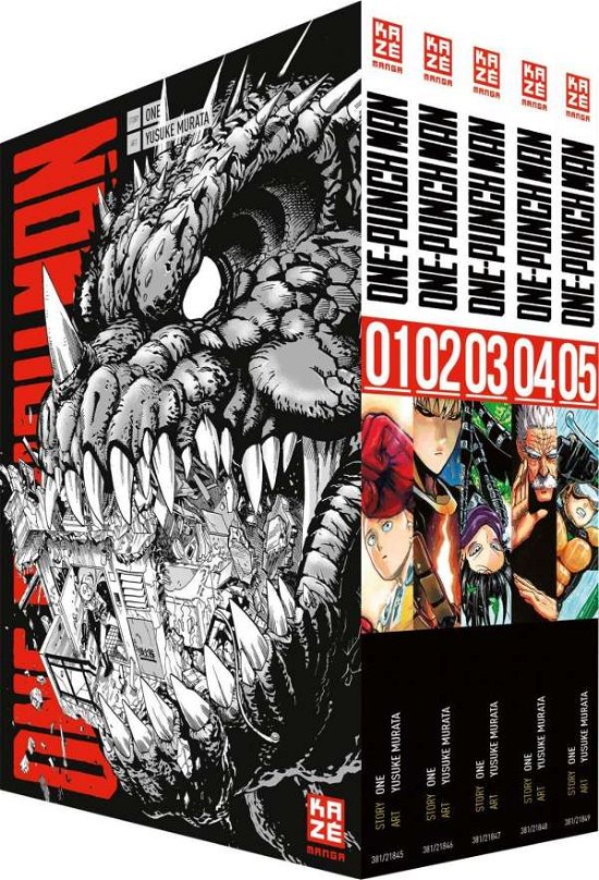 Cover for Murata · ONE-PUNCH MAN - Band 01-05 im Sammelschuber (Bok) (2023)