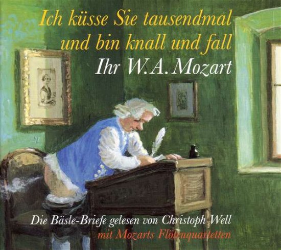 Cover for Wolfgang Amadeus Mozart · Ich küsse sie tausendmal,CD (Buch)