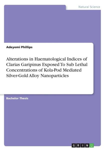 Cover for Phillips · Alterations in Haematological (Book)