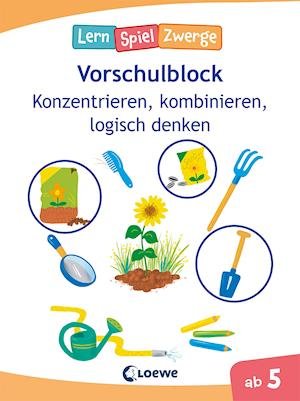 Cover for Corina Beurenmeister · Die neuen LernSpielZwerge - Konzentrieren, kombinieren, logisch denken (Taschenbuch) (2021)